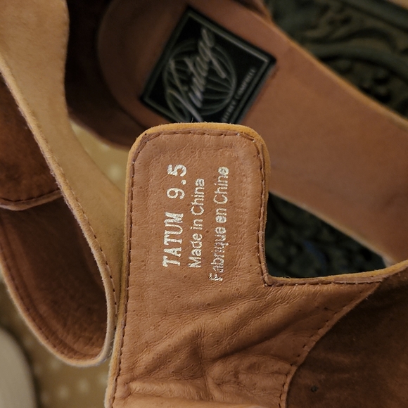 Vintage by Jeffrey Campbell Tatum Leather Reptile Embosses Pointed Toe Wedge - Picture 5 of 6